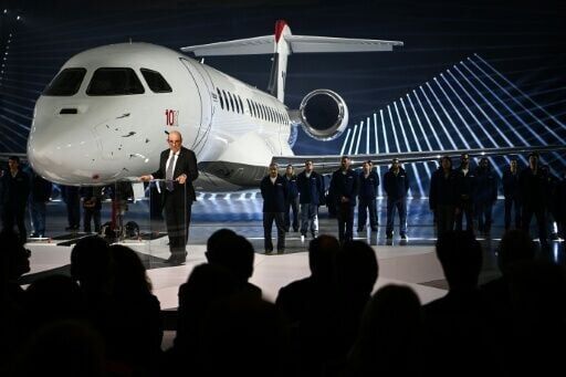 Dassault pitches latest private jet against US, Canadian rivals