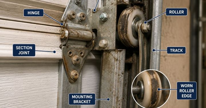 A Plus Garage Door Repair Highlights Critical Safety Checks for Worn Garage Door Components
