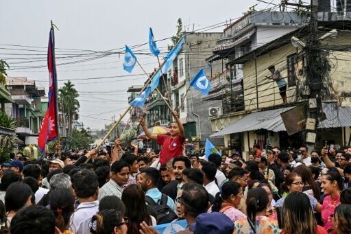 Nepal's rapper-led centrist party heads for poll landslide