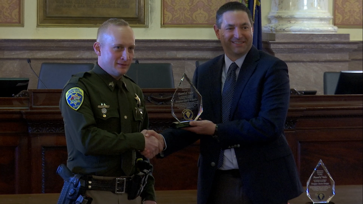 Montana Highway Patrol Troopers receive Award of Valor