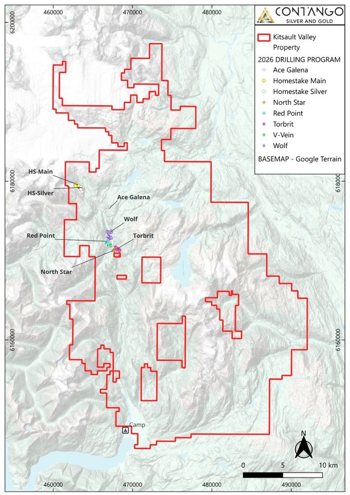 Contango Commences 40,000-meter 2026 Drill Program at the Kitsault Valley Silver-Gold Project