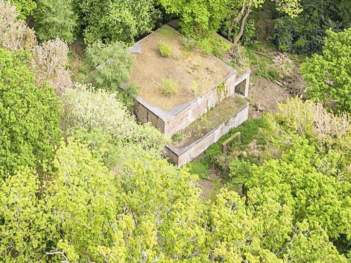 Crumbling WWII station hidden in woods hits market for over $2 million