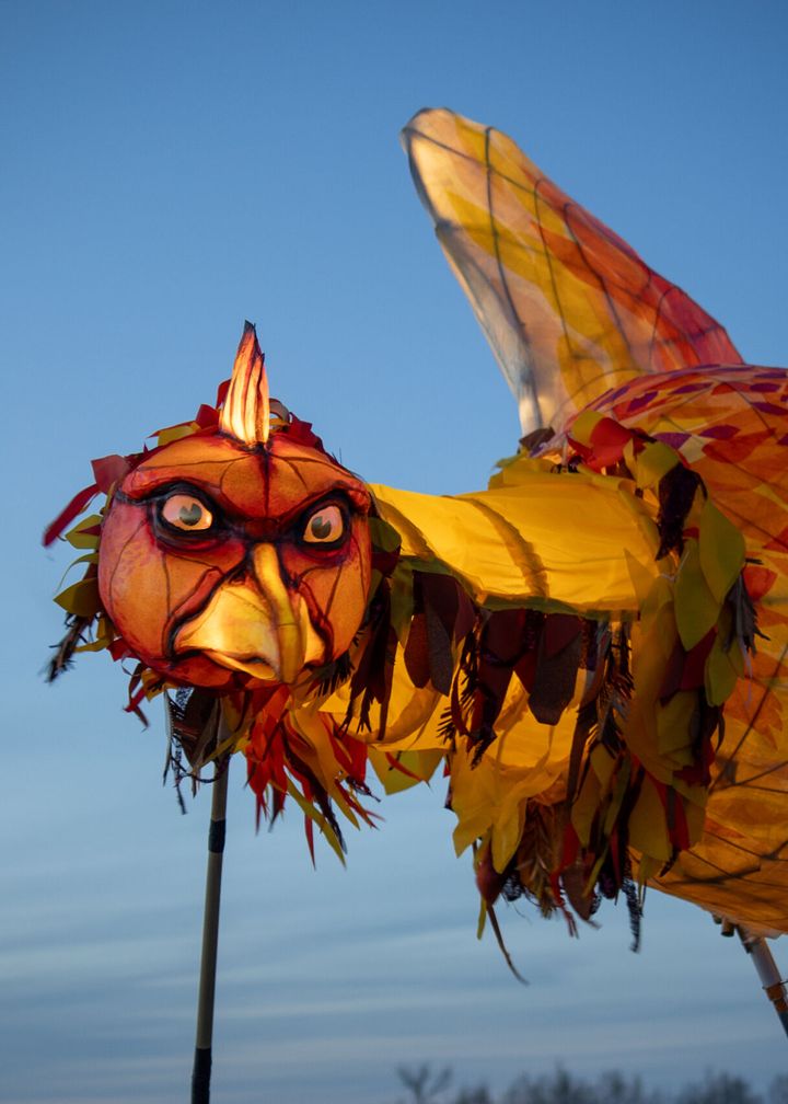 Random Acts of Silliness summons mythical creatures at parade