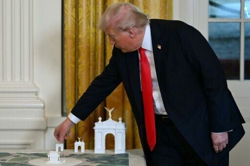 Trump administration reveals plans for massive Washington arch