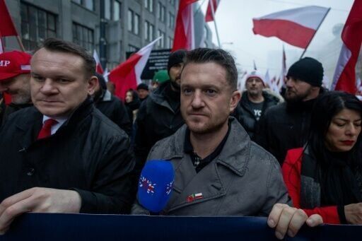 UK far-right activist Tommy Robinson visits US State Department