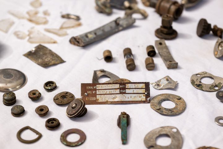 Man who found over 1,000 pieces of WWII plane looking for pilot’s family