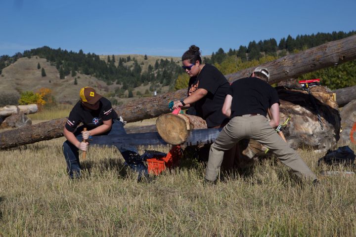 Big Sky Timber Sports chops their way to the top