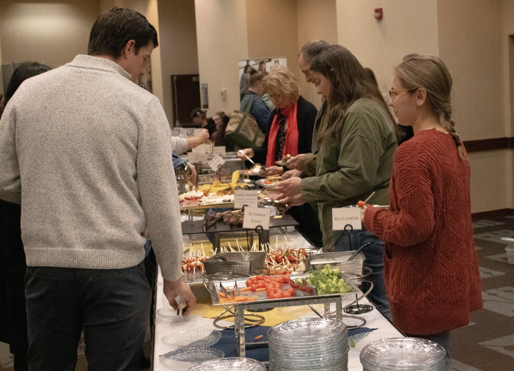 The College of EHHD holds a showcase of community