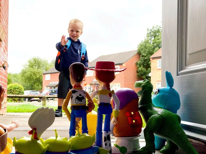 Boy from viral ‘Toy Story’ photo invited to ‘Toy Story 5’ premiere