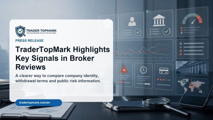 TraderTopMark Highlights Key Signals in Broker Reviews