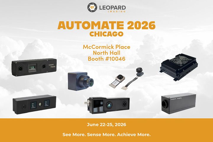 Leopard Imaging® to Showcase Advanced AI Perception and Spatial Intelligence Solutions at AUTOMATE 2026