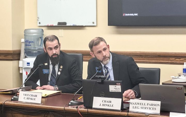 Hinkle brothers shrug off tensions with Jennifer Carlson over vaccine bills as Caleb eyes Senate
