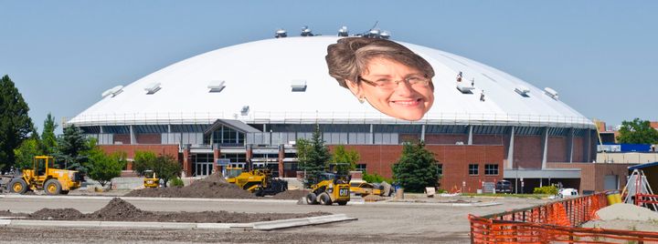 Saucing up the Brick Braden Braden Fieldhouse