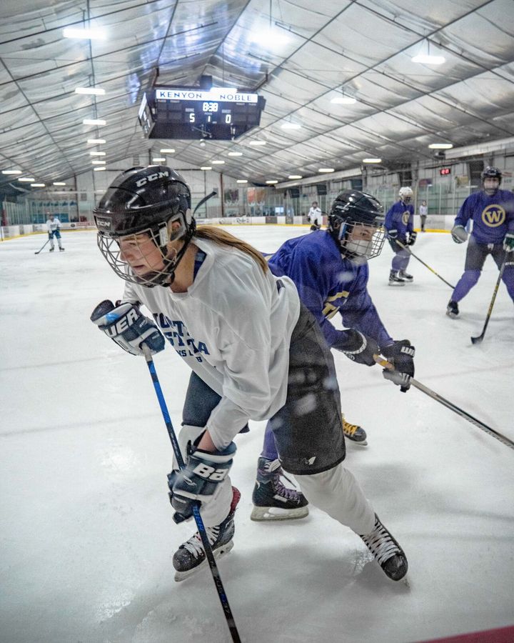 From the pond to the rink: Women’s club hockey