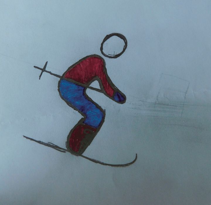 Ski team's downhill derby