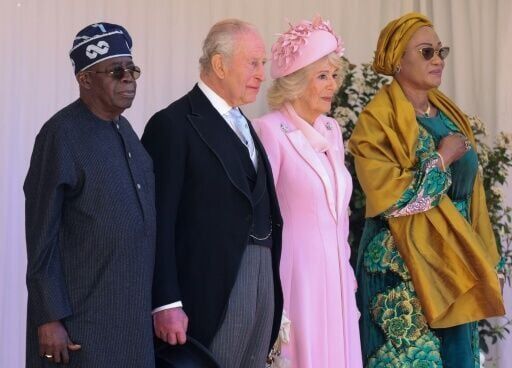 Nigerian president meets royals on 'historic' UK state visit