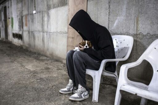 Israelis shelter with pets from threat of Iran missiles