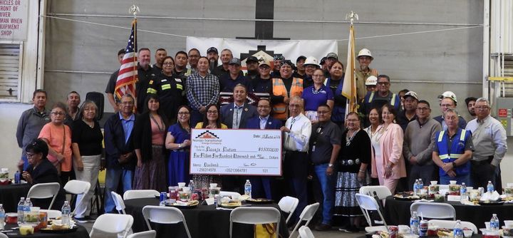 Navajo Transitional Energy Company, LLC Presents Historic, Record-Breaking $5.5 Million Dividend to the Navajo Nation at Navajo Mine