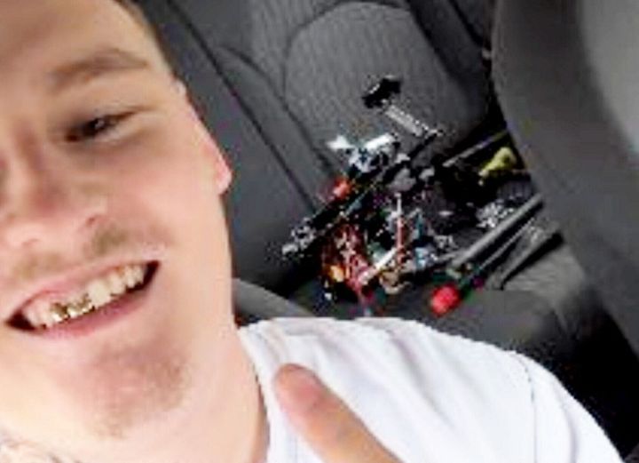 Man takes selfie with drone used to smuggle drugs into prisons