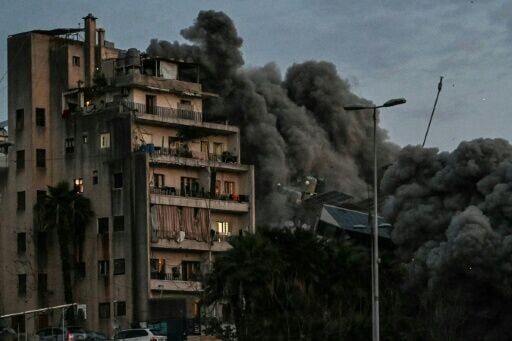 Israel conducts wave of strikes on Beirut
