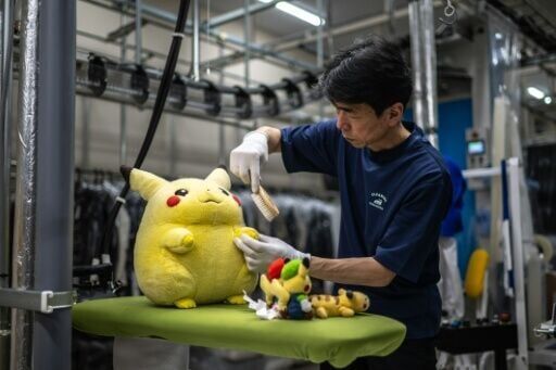 Japan cleaner goes viral with spa-like service for plushies
