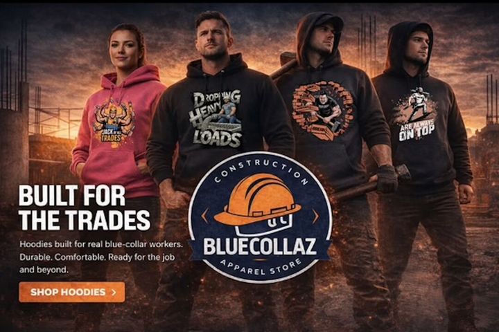 From Rooftops to Retail: How One General Contractor’s 30-Year Career Inspired the Launch of Bluecollaz Apparel