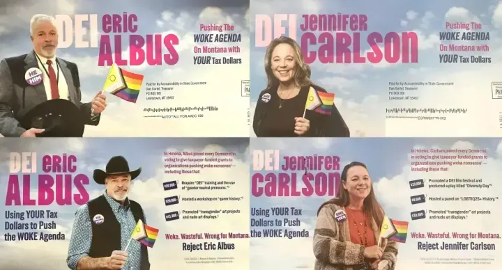 Doctored images of legislative candidates spur complaint