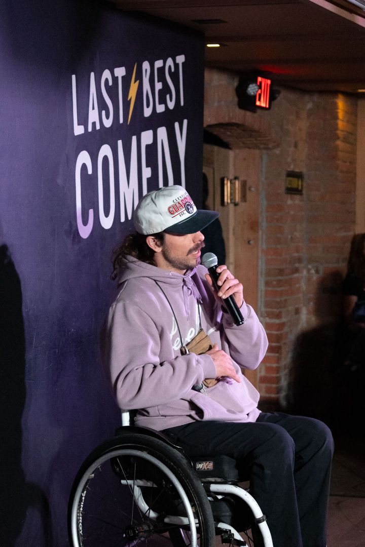 Down the stairs and into the spotlight: Bone Dry Comedy hosts weekly open mics