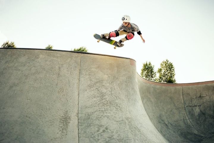Why do you have to wear a helmet when you’re skateboarding?
