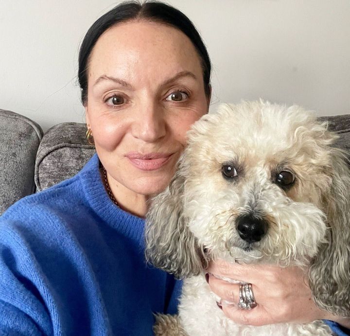 Woman and her dog both have breast cancer