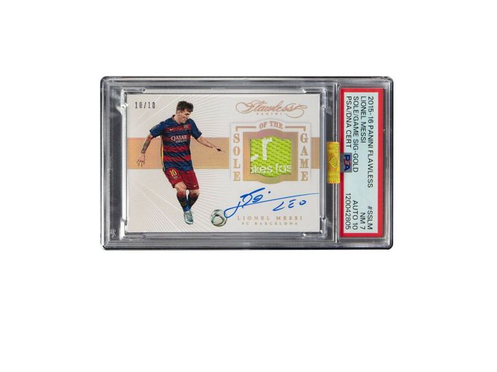 Ultra-rare signed Lionel Messi card sells for more than $500,000