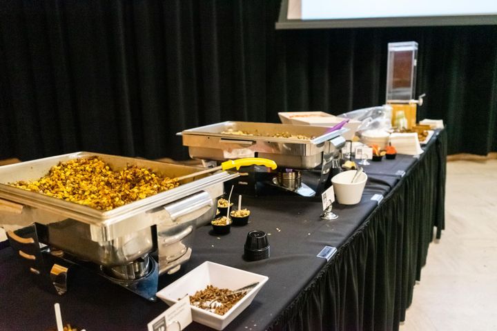 Chef Sherman advocates for Indigenous food systems at MSU's 34th annual Bug Buffet