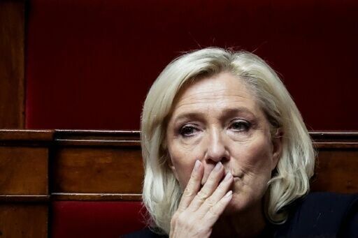 France's Le Pen wants runoff against 'centrist' in presidential race