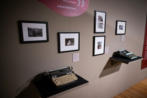 Mexican writer Elena Poniatowska's typewriter, photographs go on display