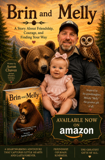 From Chainsaw Carving to Children’s Books: Spokane Artist Brings Bear and Owl Friendship to Life