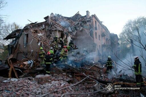 Russia pounds Ukraine's Dnipro for 20 hours straight, killing eight