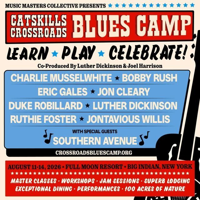 Catskills Crossroads Blues Camp to Celebrate the Root of American Music