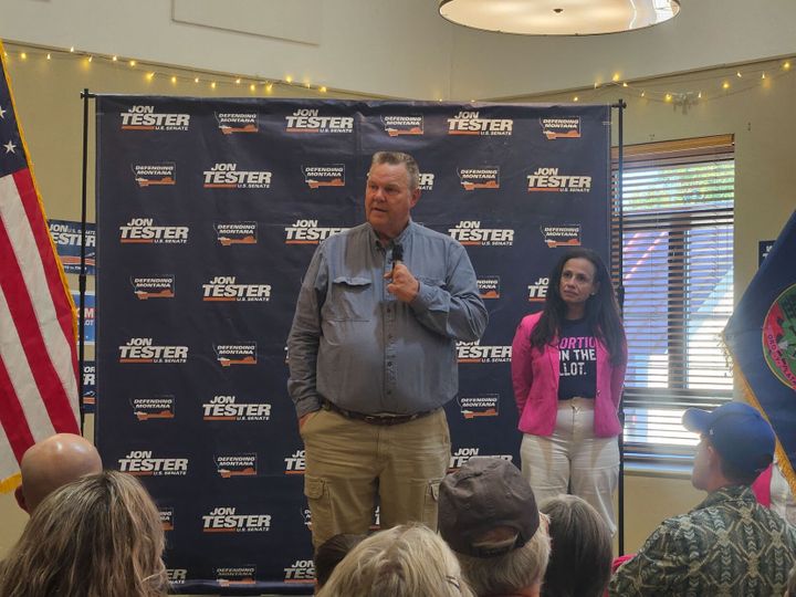 Tester rallies for reproductive freedom