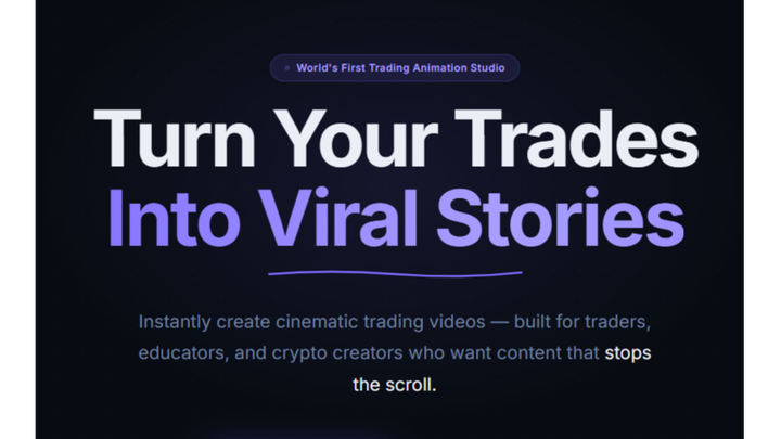 ChartAnimator Launches as the Only Animated Candlestick Chart Maker