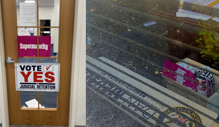 Meuser's Williamsport office sits empty as constituents rally outside