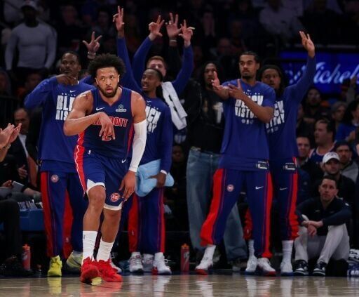 Cunningham stars as NBA-leading Pistons ease past Knicks