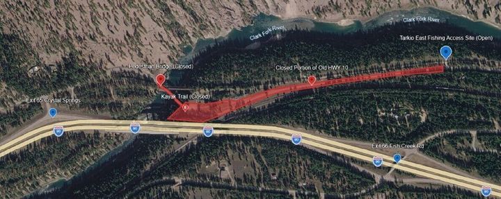 Bridge project near Alberton closes Triple Bridges access