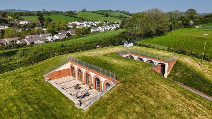 Water reservoir converted into four-bedroom home for sale