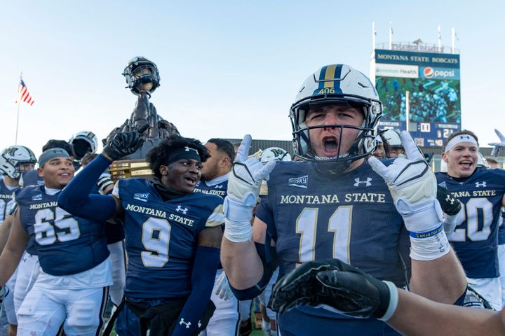 ‘It’s a good day to be a Bobcat’: Cats crush the Griz and take home Big Sky Championship