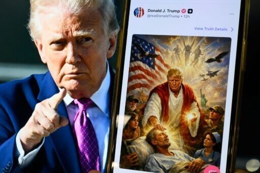 Trump deletes Jesus post of himself after outcry