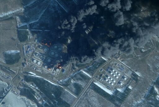 Ukraine hits major Russian oil port near Finland