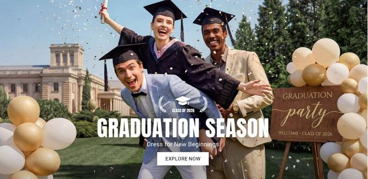 2026 Graduation Style Guide: COOFANDY Helps Gen Z Level Up for Their First Step into the Workplace