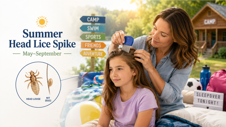 Lice Charmers Alerts Parents to Summer Spike: Why May Through September Marks Peak Season for Head Lice Infestations