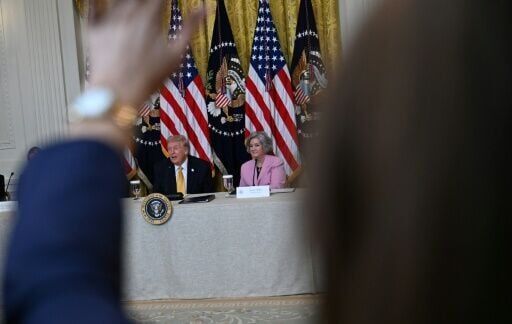 As Iran war rages, Trump talks gold leaf and cocktail rooms