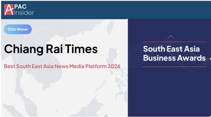 Chiang Rai Times Awarded “Best South East Asia News Media Platform 2026”